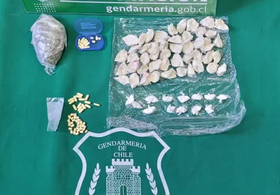 Funcionario de gendarmería frustra ingreso de importante cantidad de droga a la cárcel de Ovalle