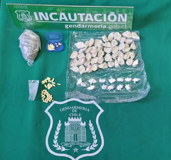 Funcionario de gendarmería frustra ingreso de importante cantidad de droga a la cárcel de Ovalle