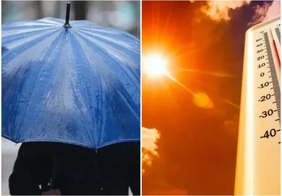 Anuncian lluvias, tormentas y calor extremo en diferentes regiones de Chile para esta semana