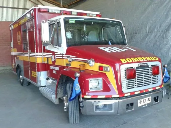 Carro de bomberos de Ovalle se encuentra parado por robo de mecánico