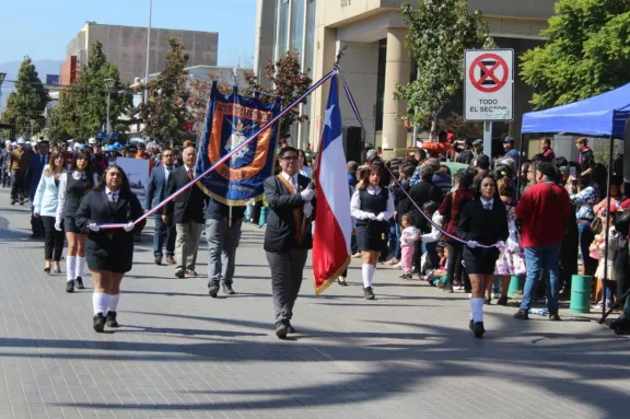 Ovalle conmemoró su aniversario 193 con emotivo desfile cívico militar