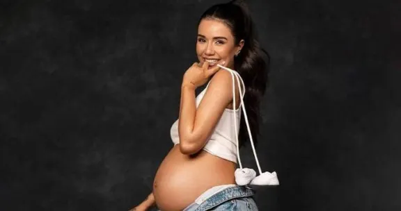 "Gracias vida": Steffi Méndez anuncia su embarazo con tierna sesión de fotos