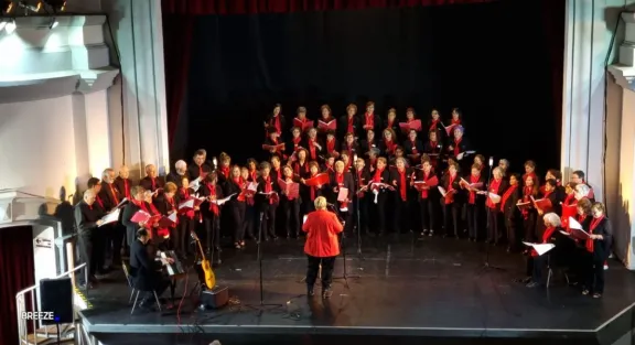 Gran coro del Adulto Mayor de La Serena celebró su quinto aniversario con un importante crecimiento