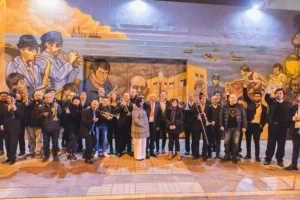 Patrimonio humano de Coquimbo: Los Mena reciben reconocimiento con mural que refleja su historia musical