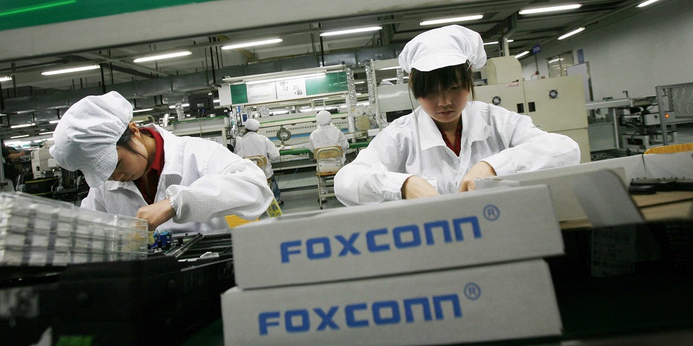 Foxconn, proveedor de Apple, factura un 9% menos en el trimestre, pero confía en crecer