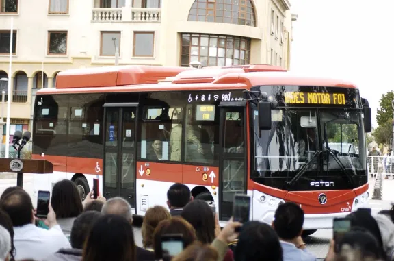 Buses eléctricos: Inicia construcción de centro de carga y avanza licitación de “paradas”