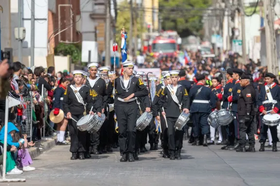 Las postales que dejó el desfile de un nuevo aniversario de la comuna de Coquimbo