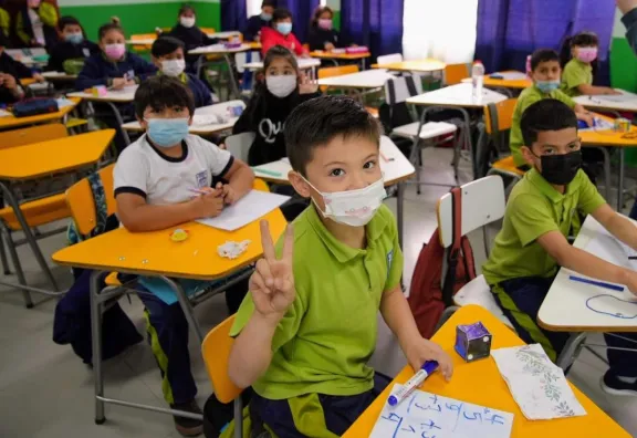 Preocupante: aumenta riesgo de contagio de influenza en colegios de la zona