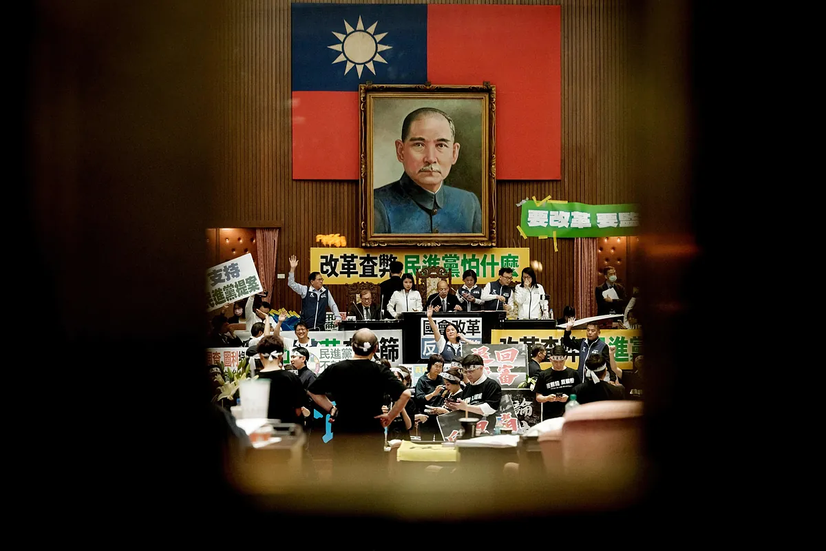 La agitacin poltica sacude Taiwan