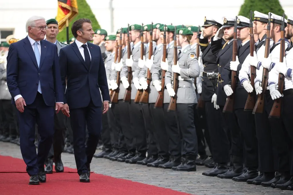 Macron y Steinmeier alertan contra la fascinacin del autoritarismo antes de las elecciones europeas