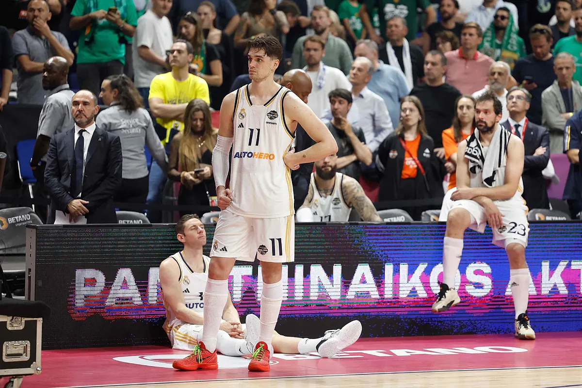 Euroliga: Del "es mi culpa" de Hezonja a la "confusin" con el arbitraje de Chus Mateo: as fue la triste noche del Madrid en Berln | Euroliga 2023