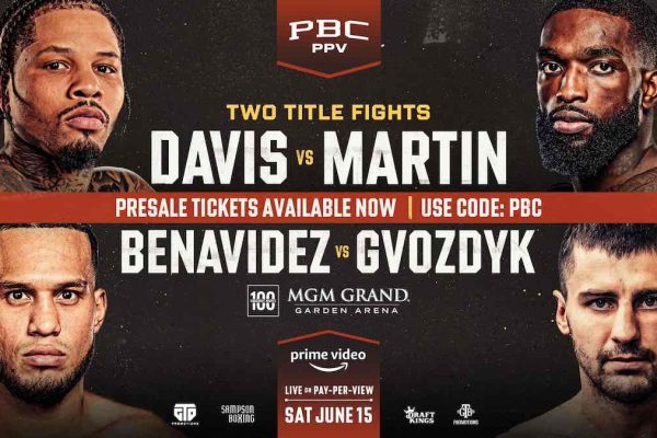 Davis vs. Martin y Benavidez vs. Gvozdyk