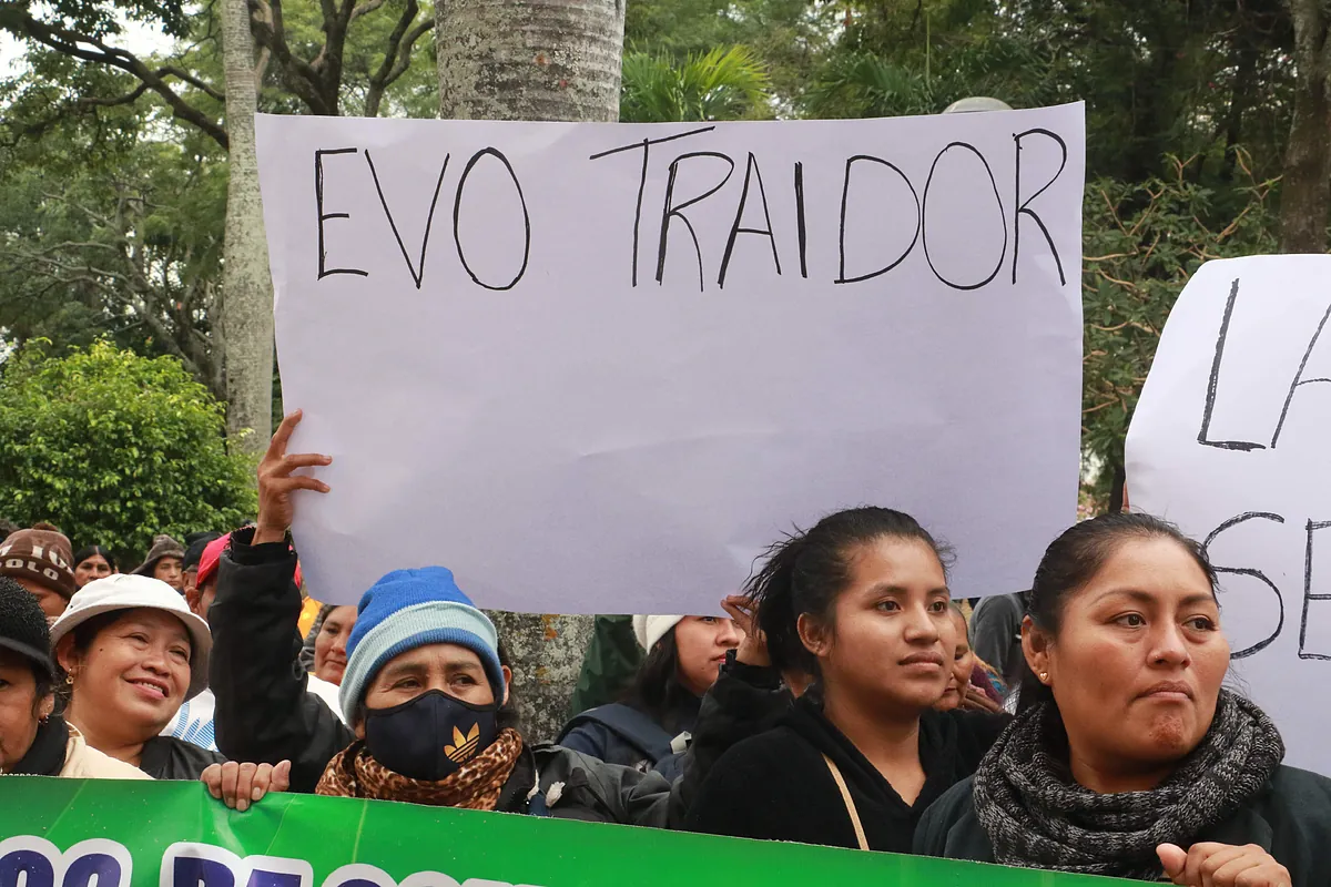 El presidente Luis Arce acusa a los hombres de Evo de preparar golpes en su contra