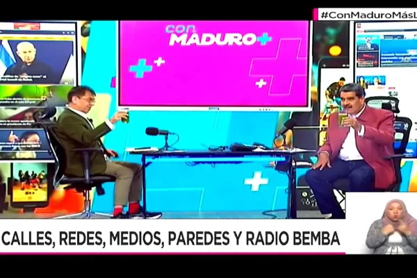 Ayuso carga contra Maduro tras sus "insultos": "Nico, te veo muy nervioso"