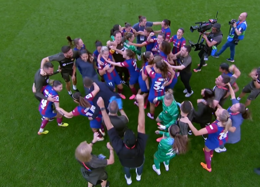 Barcelona es el campeón de la Champions femenina