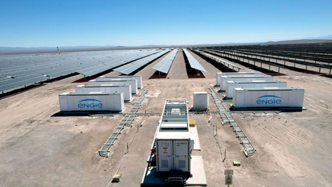 Antofagasta: Inauguran mayor parque de baterías de almacenamiento de A. Latina