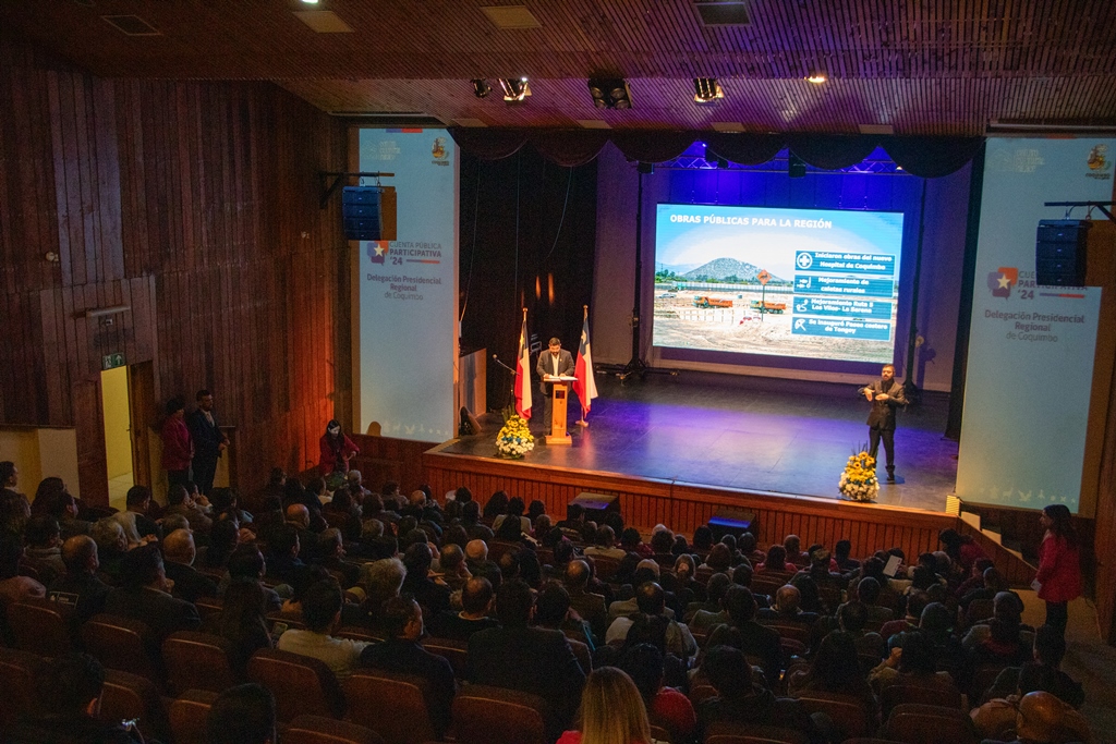 Delegado Presidencial Galo Luna pone acento en la seguridad y escasez hídrica durante su Cuenta Pública