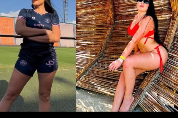 La llamativa futbolista colombiana que se roba las miradas en redes sociales