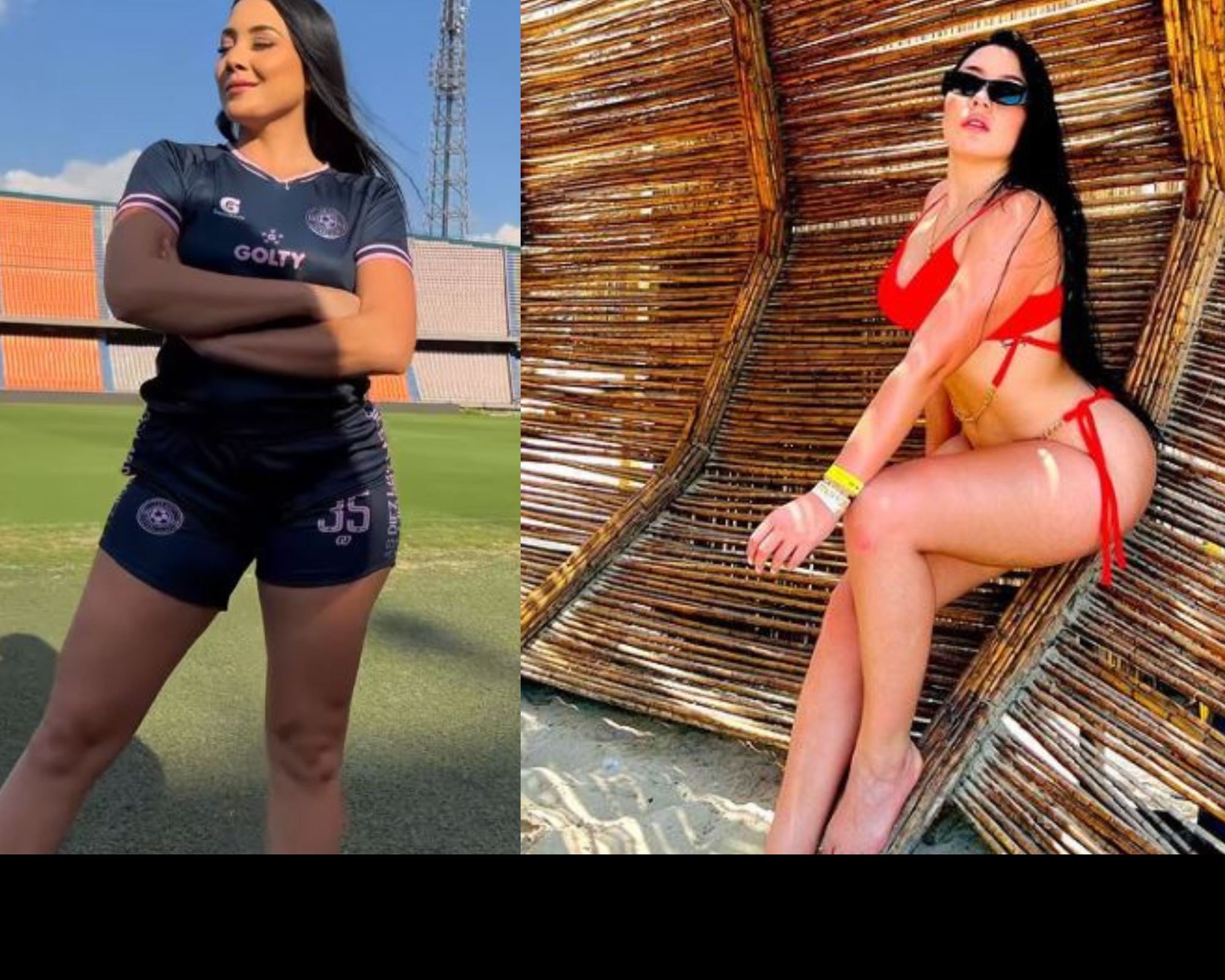 La llamativa futbolista colombiana que se roba las miradas en redes sociales