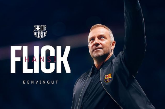 Hansi Flick fue anunciado como nuevo entrenador del FC Barcelona