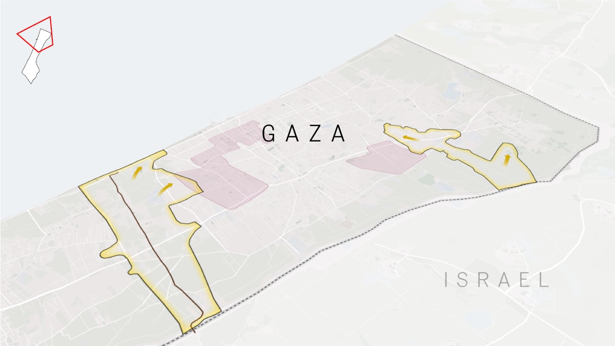 Mapas | Hamás resurge en áreas de Gaza que Israel consideraba desmanteladas | Internacional