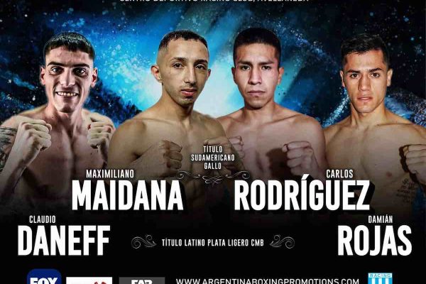 Maidana vs. Rodríguez y Daneff vs. Rojas