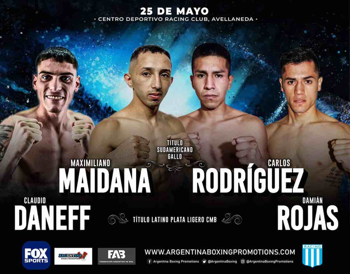 Maidana vs. Rodríguez y Daneff vs. Rojas