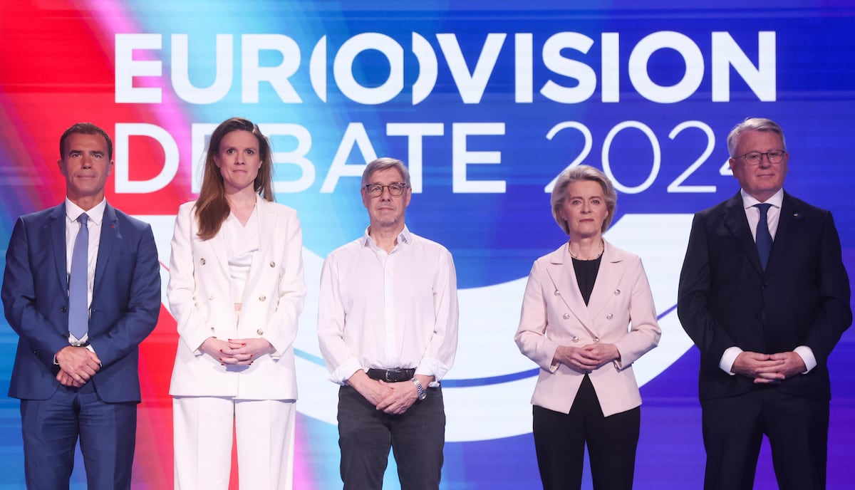 Los candidatos celebran el último debate antes de las elecciones europeas, en directo | Elecciones europeas 2024