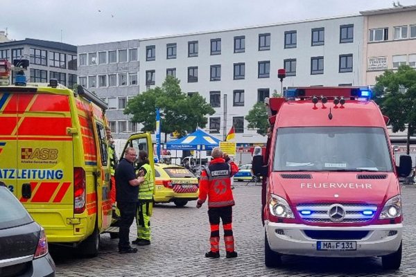 Seis heridos en un ataque con cuchillo en la plaza central de la ciudad alemana de Mannheim | Internacional