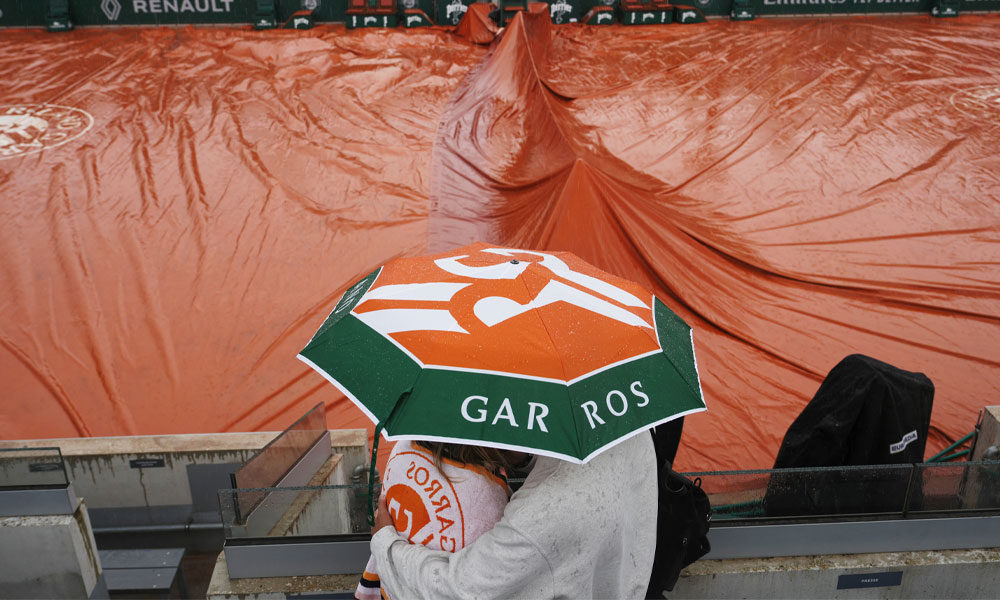 La lluvia interrumpe los partidos en las pistas exteriores de Roland Garros – Diario Deportivo Más