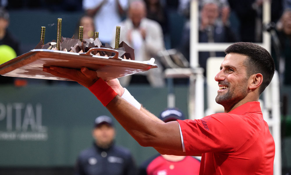 Djokovic se regala el pase a cuartos en Ginebra por su 37º cumpleaños – Diario Deportivo Más