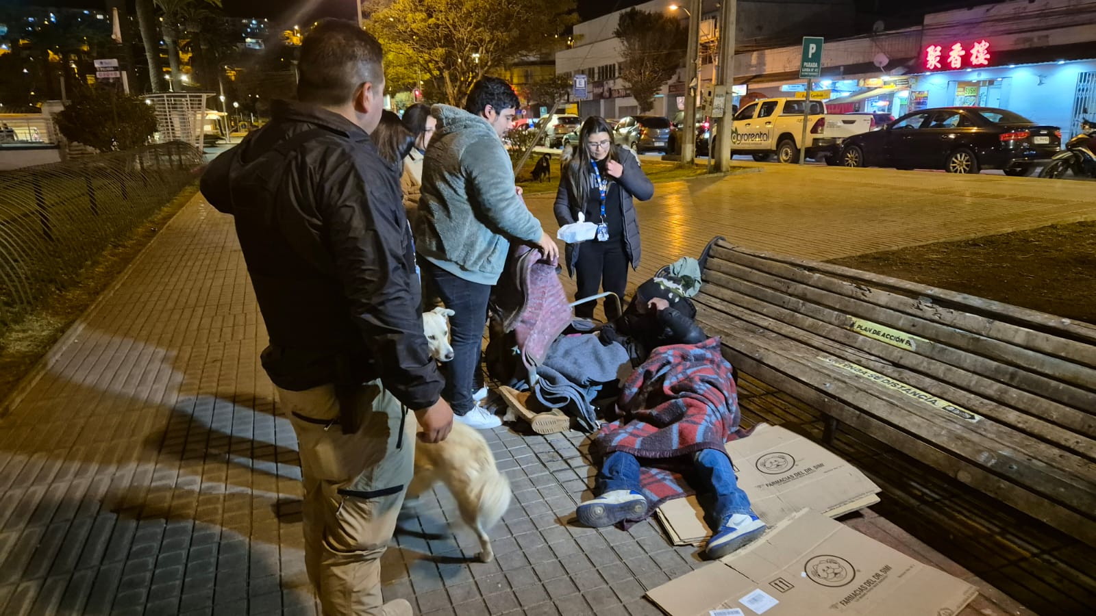 Realizan operativo para apoyar a personas en situación de calle