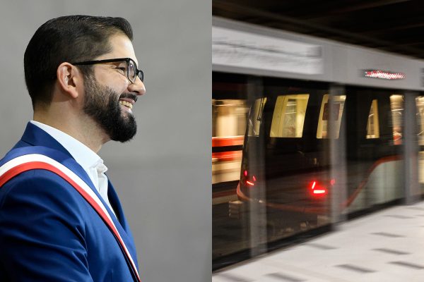 los anuncios de Boric sobre el Metro y el transporte público en regiones