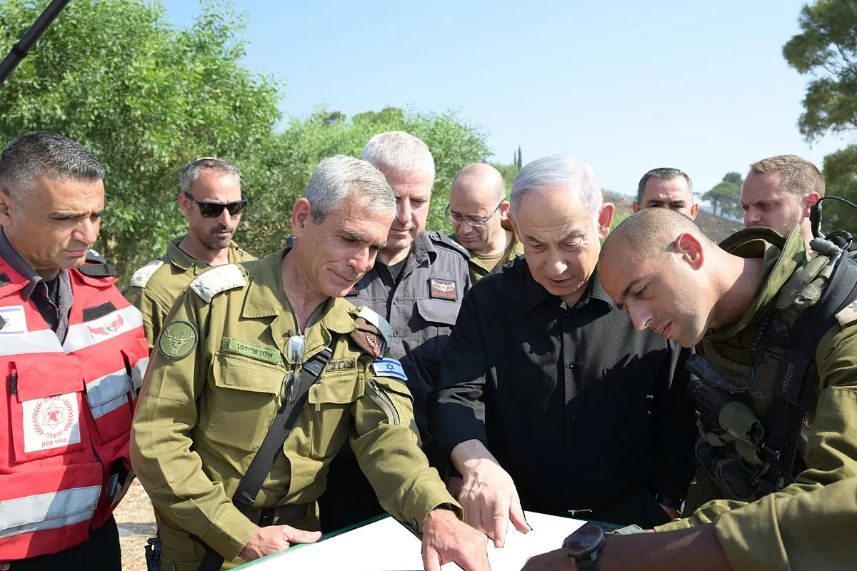 Netanyahu apunta a Hizbul: anuncia "una accin muy fuerte en el norte" y la movilizacin de 50.000 reservistas