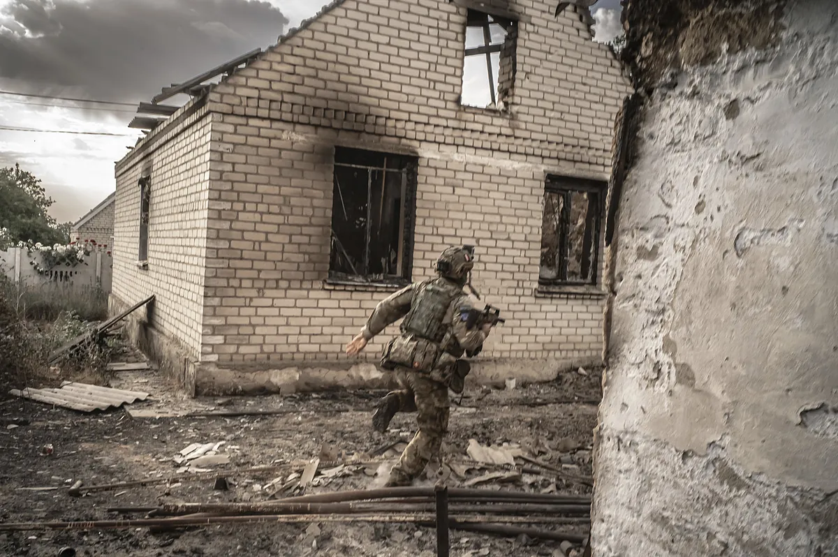 Marines ucranianos en la operación "suicida" del río Dnipro