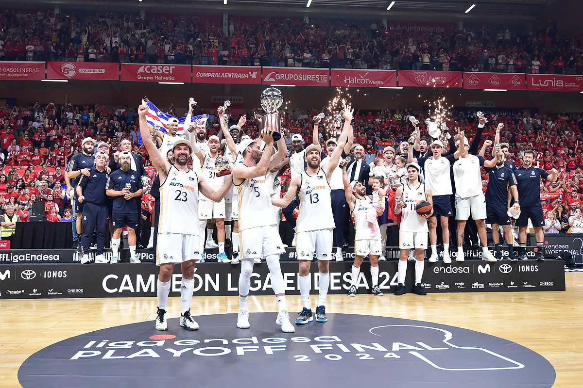 ACB: El Real Madrid reconquista la ACB tras ganar el tercero en Murcia ante un digno UCAM | ACB 2023