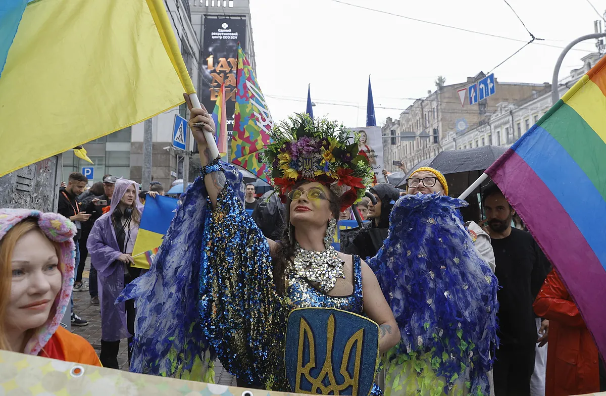 Kiev celebra su primera marcha del Orgullo desde la invasin rusa