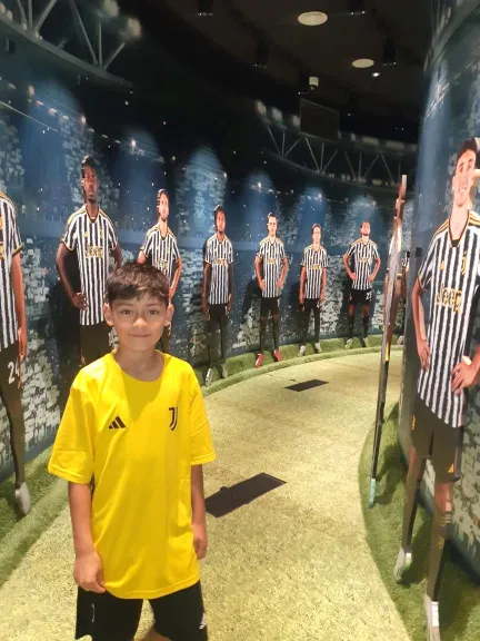 Emilio Álvarez, el pequeño crack serenense que cumplió el sueño de jugar en la Juventus