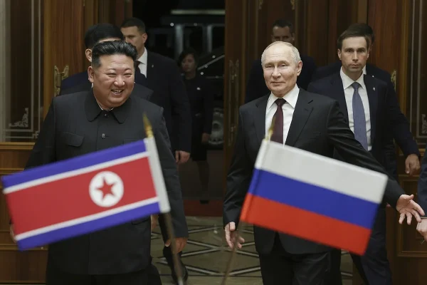 Kim Jong-un extiende en Pyongyang la alfombra roja a Putin, quien le agradece el "apoyo inquebrantable" en Ucrania