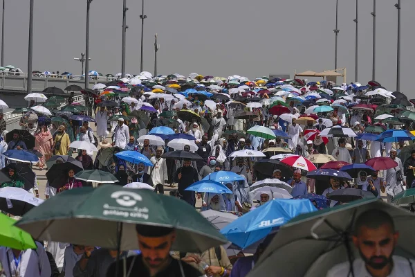 Una ola de calor sin precedentes causa la muerte de 577 peregrinos en la Meca