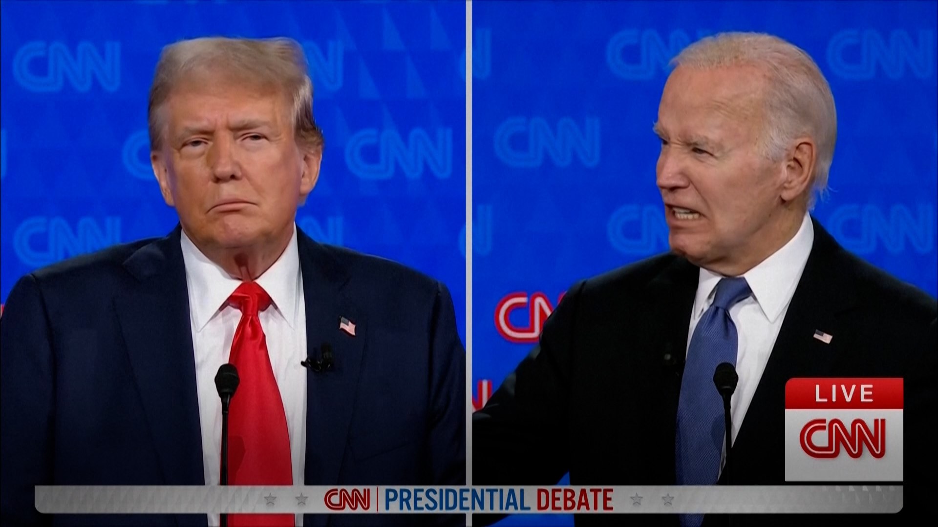 Debate: Un Biden frgil y tembloroso fracasa ante Trump y da alas a los demcratas que piden que lo sustituya otro candidato