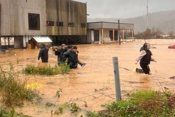 Los sectores de Arauco que ordenó evacuar Senapred