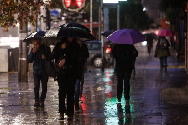 Minuto a minuto del nuevo sistema frontal en la zona centro sur