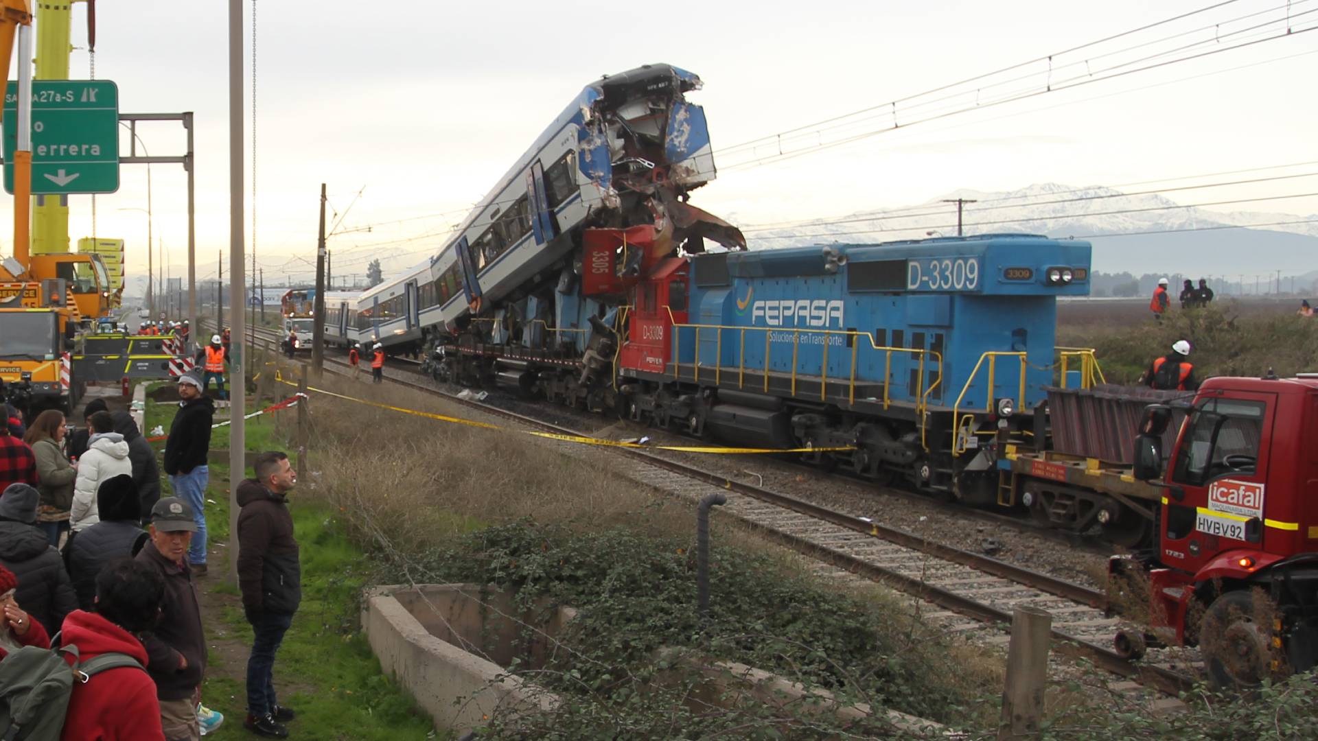 Pasajero relató los instantes previos al choque de trenes