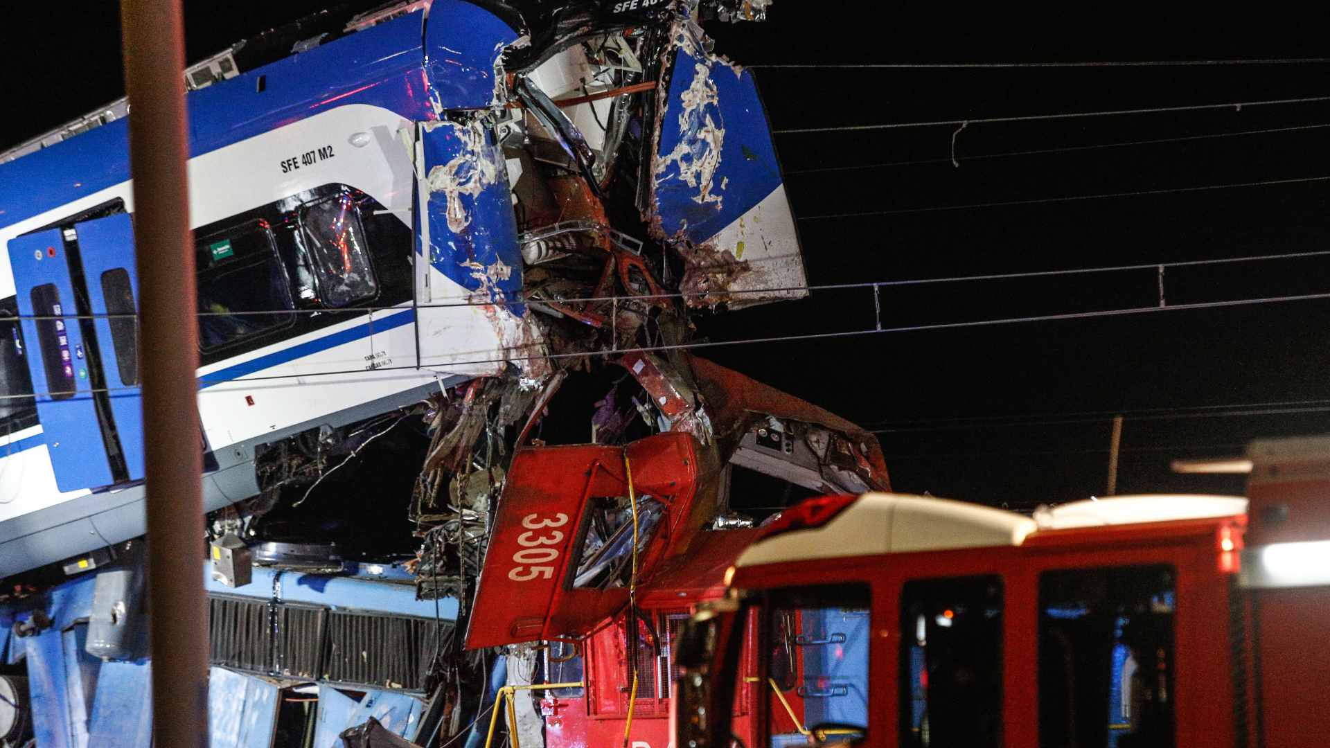 EFE revela informe preliminar de accidente de trenes en San Bernardo