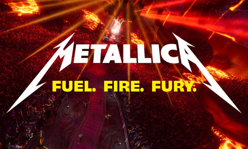 ¿Quieres ver a Metallica en concierto? Pues podrás hacerlo en Fortnite