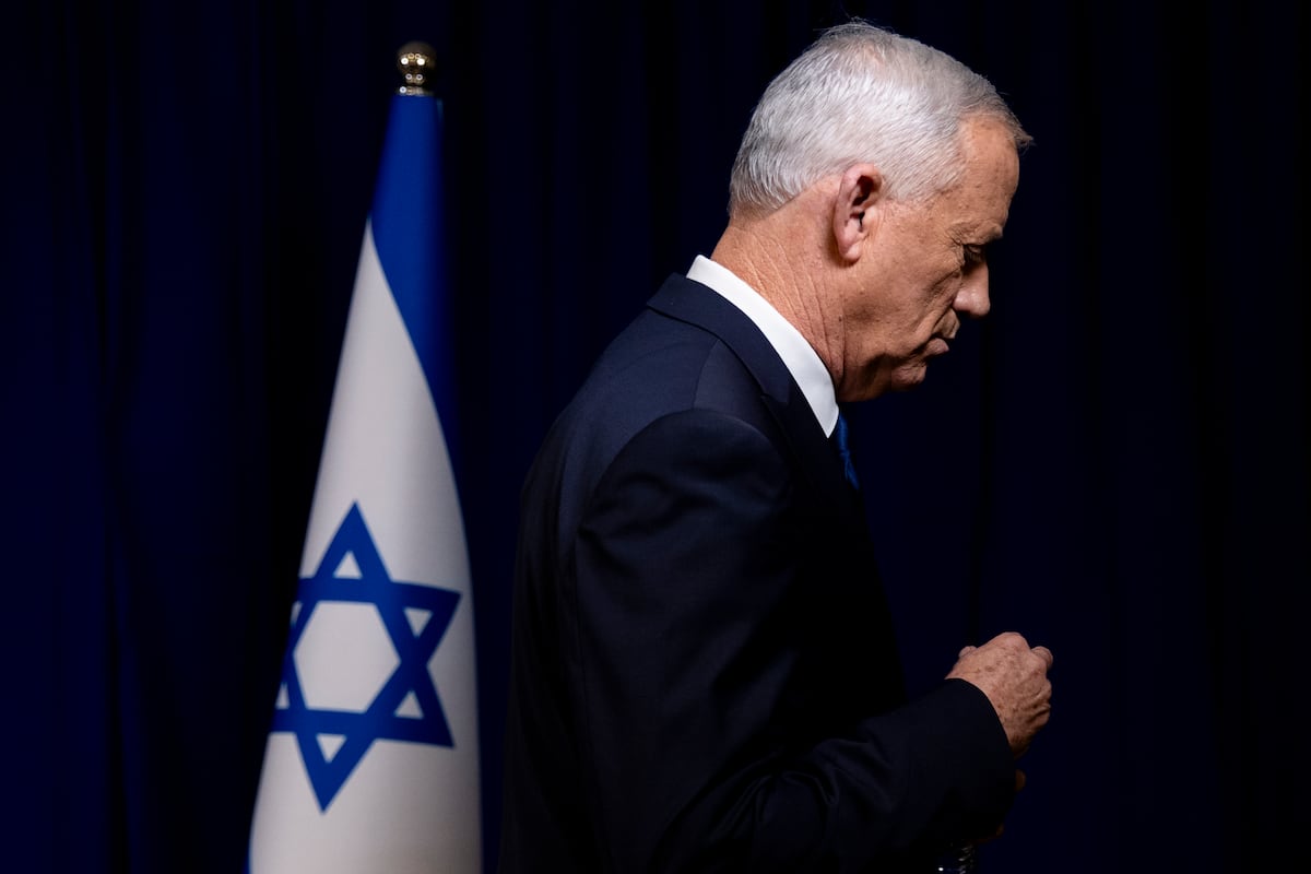 El ministro israelí Benny Gantz abandona el Gobierno por desavenencias con Netanyahu sobre la guerra de Gaza | Internacional