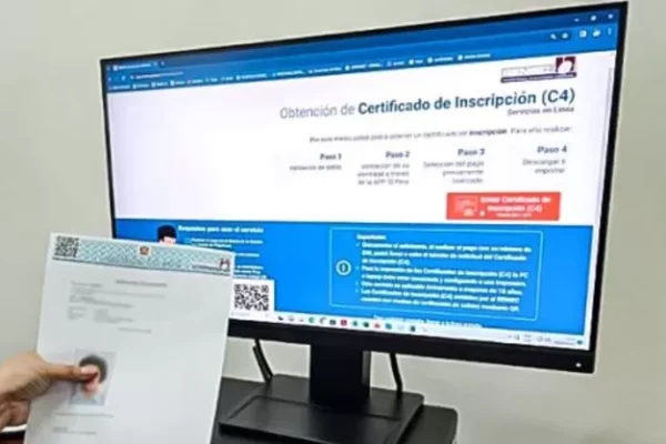 Reniec: Presentan nuevos mecanismos de seguridad implementados en los certificados de inscripción C4