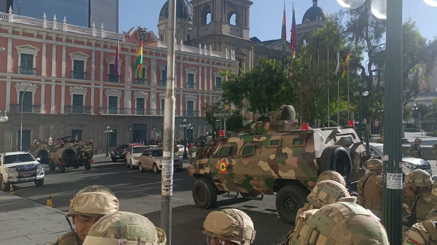 Lo que se dijo y lo que pasó en la asonada golpista en Bolivia