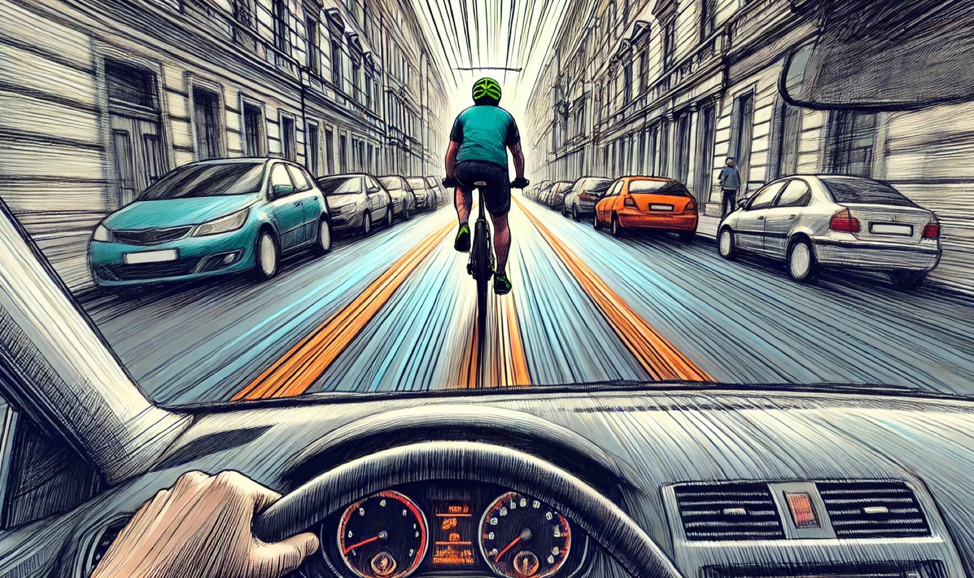 Nuevas normas para ciclistas, deberán circular por el centro del carril y podrán ir en dirección contraria en calles de un solo carril y 30 km/h